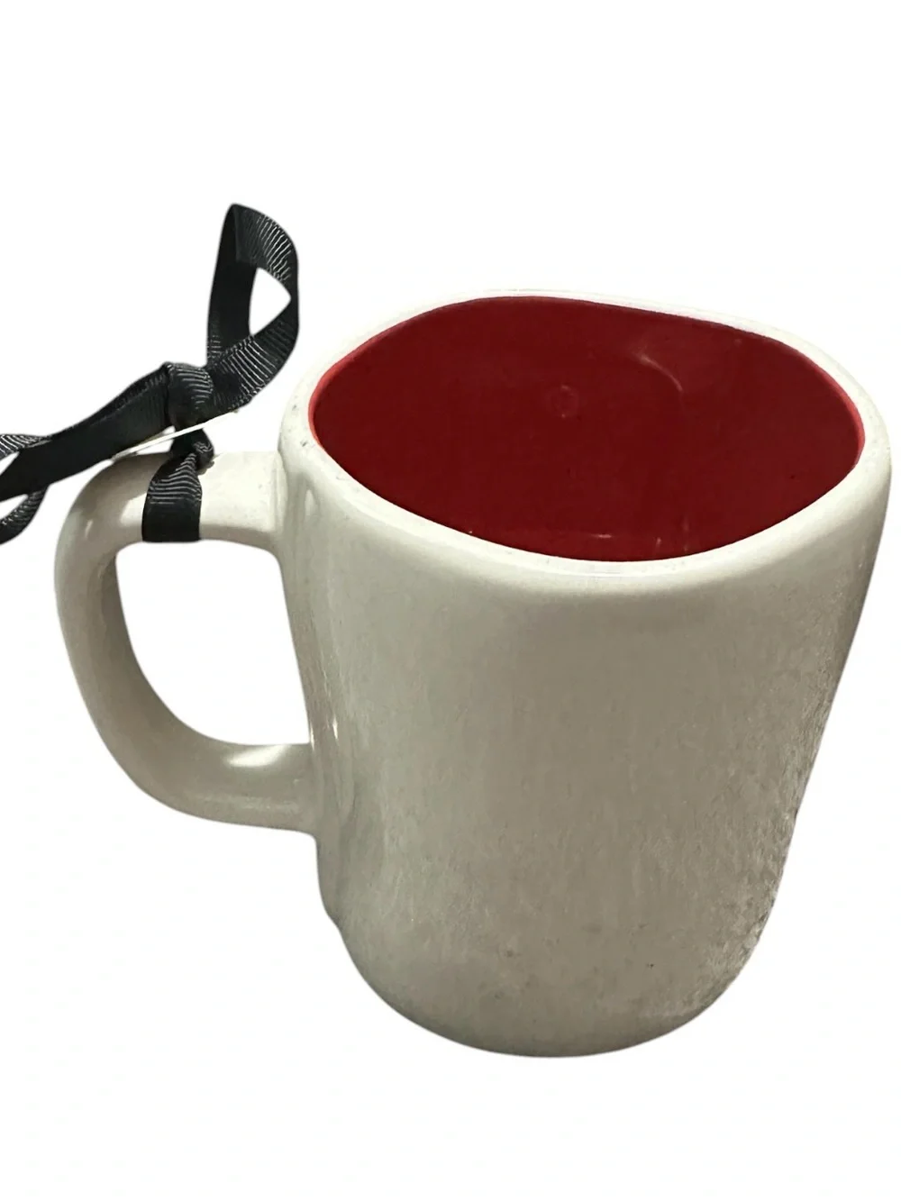 Rae Dun # 1 Teacher Ceramic Mug with Red Interior - Picture 3 of 5